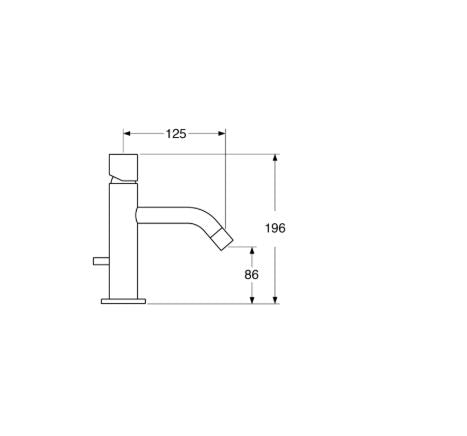 Amalia – Monocomando lavabo con scarico e varie rifiniture