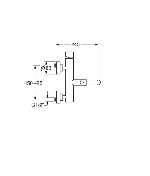 Amalia – Monocomando vasca senza duplex con varie rifiniture