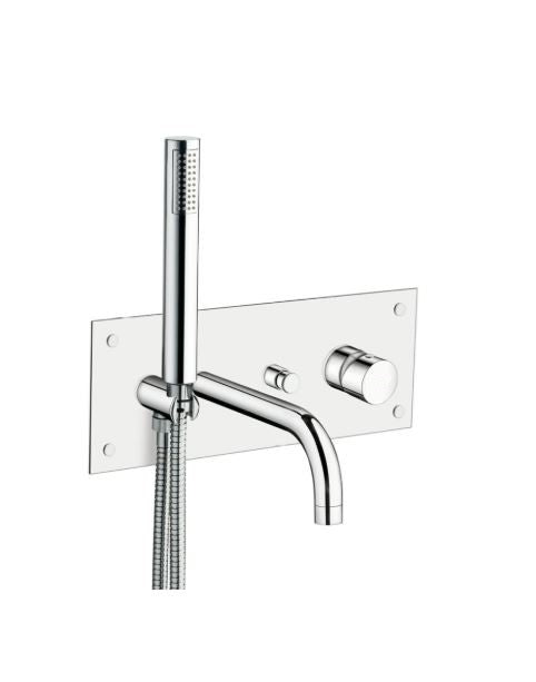 Amalia – Monocomando vasca da incasso con duplex e varie rifiniture