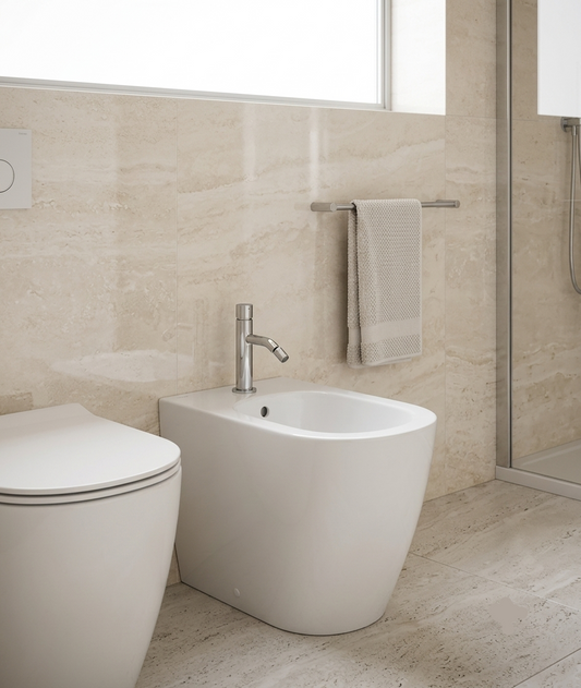 Amalia – Monocomando bidet senza scarico e varie rifiniture
