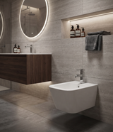 Quarzo - Monocomando bidet con scarico