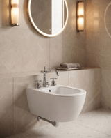 Maya - Batteria bidet decò con scarico e varie rifiniture