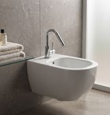 Micron - Monocomando bidet leva laterale senza scarico e varie rifiniture