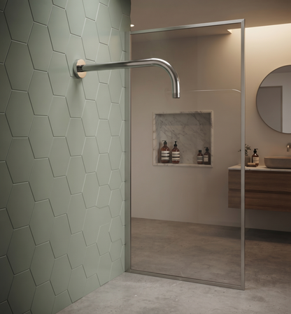 Shower & Wellness - Braccio doccia tondo