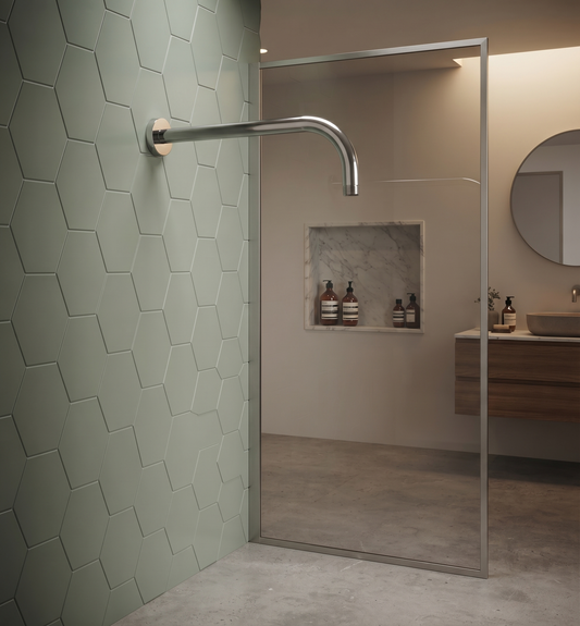 Shower & Wellness - Braccio doccia tondo
