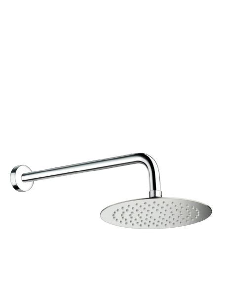 Shower & Wellness - Braccio doccia con soffione anticalcare in acciaio di varie misure e rifiniture