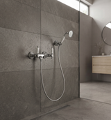 Iris – Gruppo doccia esterno con duplex e varie rifiniture