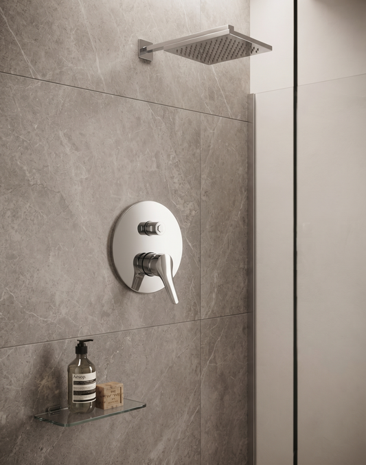 Trend - Monocomando doccia da incasso con deviatore