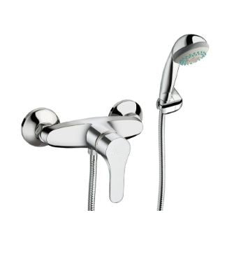 Fly – Monocomando doccia esterno frontale con duplex e varie rifiniture