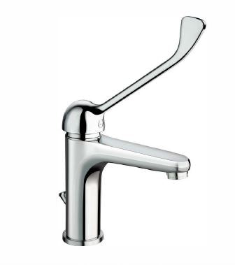 Fly – Monocomando lavabo leva clinica con scarico e varie rifiniture