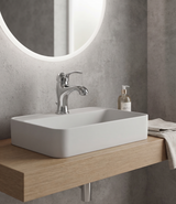 Elite – Monocomando lavabo con scarico e varie rifiniture