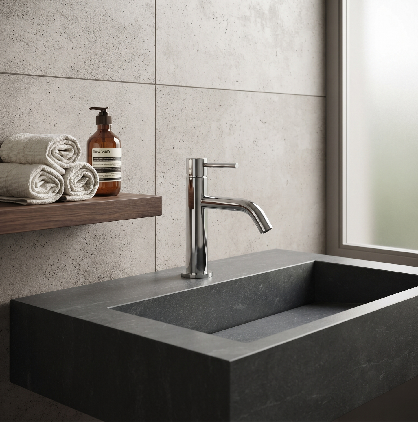 Micron - Monocomando lavabo con scarico e varie rifiniture