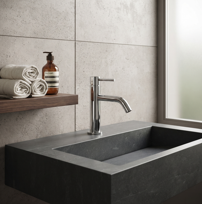 Micron - Monocomando lavabo con scarico e varie rifiniture