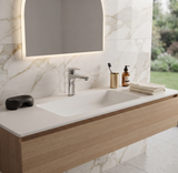 Line - Monocomando lavabo alto senza scarico
