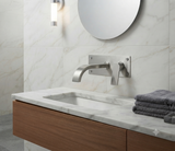 Rubino – Monocomando lavabo da incasso con varie rifiniture e scarico a pressione