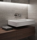 Quarzo - Monocomando lavabo da incasso con scarico a pressione