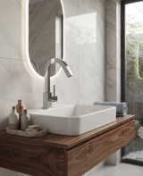 Quarzo - Monocomando lavabo leva laterale senza scarico