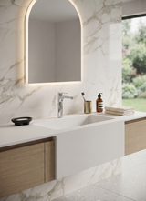 Line - Monocomando lavabo prolungato senza scarico
