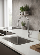 Ciao - Monocomando lavello doccia estraibile "Pull down" con varie rifiniture