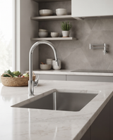 Trend - Monocomando lavello doccia estraibile "Pull down" con varie rifiniture
