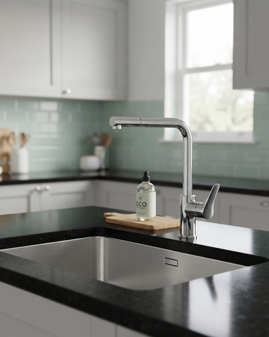 Trend - Monocomando lavello doccia estraibile "Pull out" con varie rifiniture