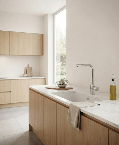 Amalia – Monocomando lavello doccia estraibile “pull out” con varie rifiniture