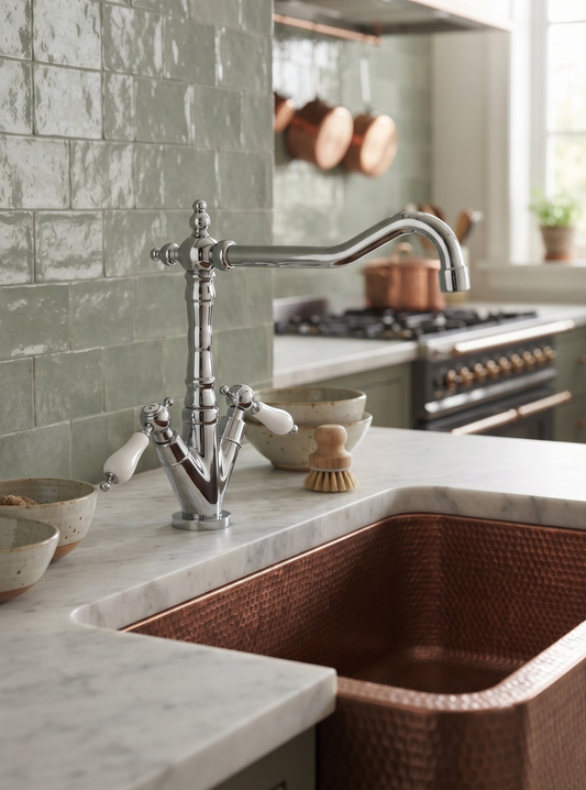 Iris – Monoforo cucina con viarie rifiniture