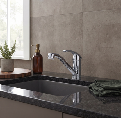 Smart - Monocomando lavello monoforo canna corta