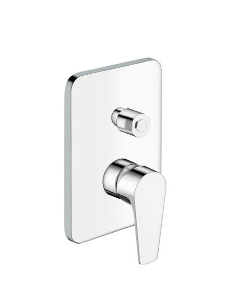 Line - Monocomando doccia incasso con deviatore