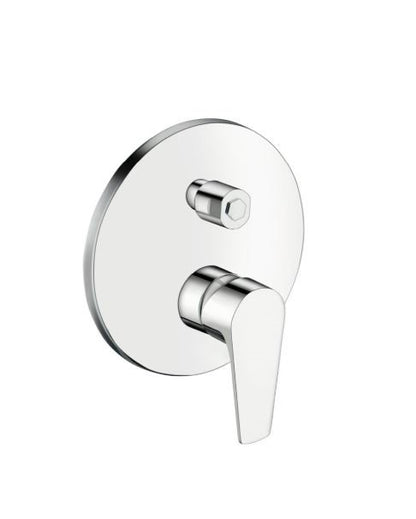 Line - Monocomando doccia incasso tondo con deviatore