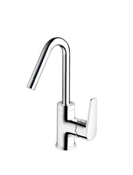 Line - Monocomando lavabo leva laterale senza scarico