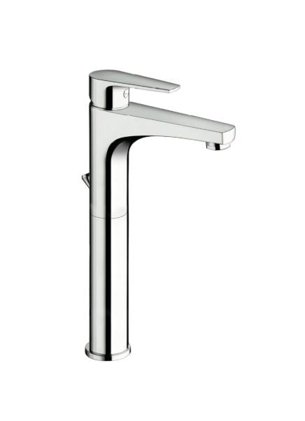 Line - Monocomando lavabo prolungato con scarico