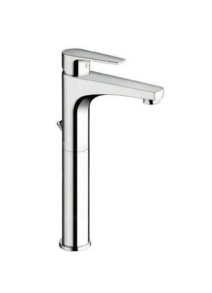Line - Monocomando lavabo prolungato con scarico