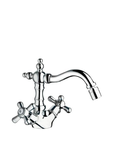 Maya - Monoforo bidet decò con scarico e varie rifiniture