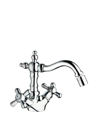 Maya - Monoforo bidet decò con scarico e varie rifiniture