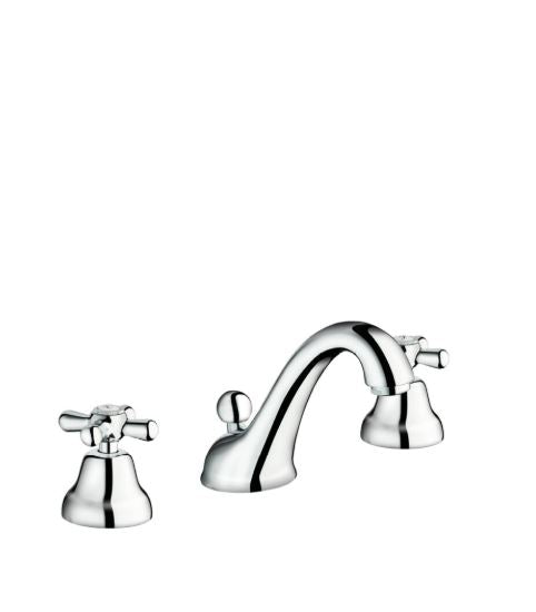 Maya - Batteria lavabo con scarico e varie rifiniture