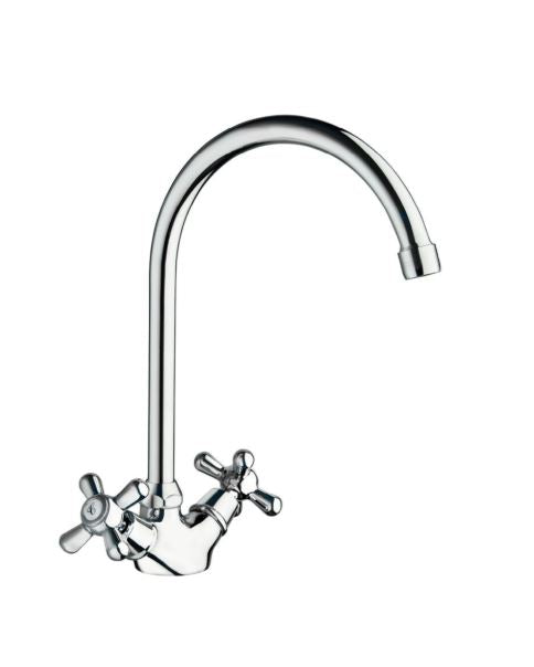 Maya - Monoforo lavello canna alta con varie rifiniture