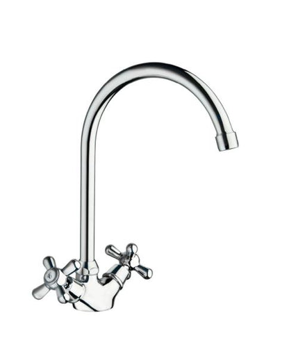 Maya - Monoforo lavello canna alta con varie rifiniture