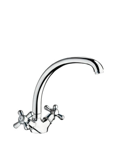 Maya - Monoforo lavello canna "Fi" con varie rifiniture