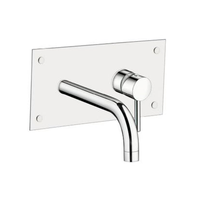 Micron - Monocomando lavabo da incasso con scarico a pressione e varie rifinitura