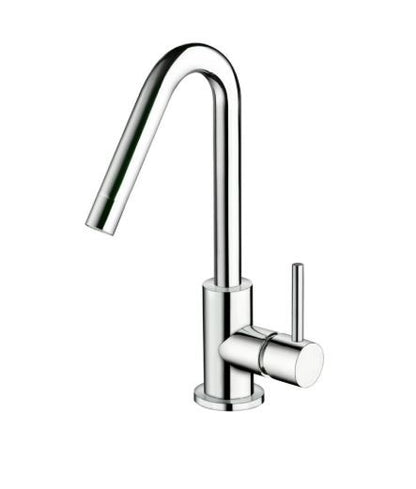 Micron - Monocomando lavabo leva laterale con scarico a pressione e varie rifiniture