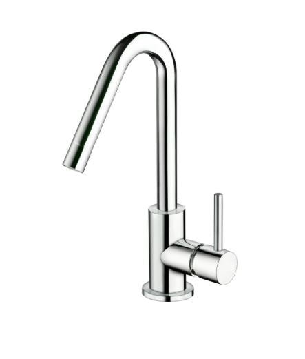 Micron - Monocomando lavabo leva laterale con scarico a pressione e varie rifiniture