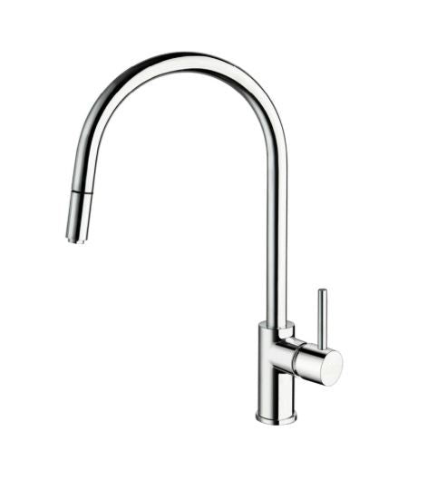Micron - Monocomando lavello doccia estraibile "pull down" con varie rifiniture