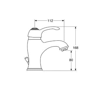 Elite – Monocomando lavabo con scarico e varie rifiniture