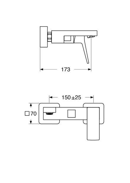 Rubino – Monocomando vasca con varie rifiniture senza duplex