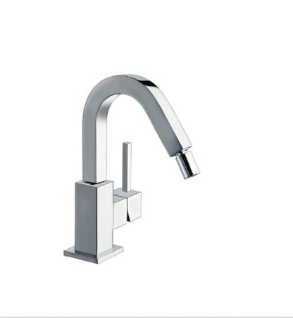 Quarzo - Monocomando bidet leva laterale con scarico a pressione