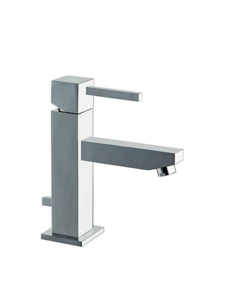 Quarzo - Monocomando lavabo con scarico