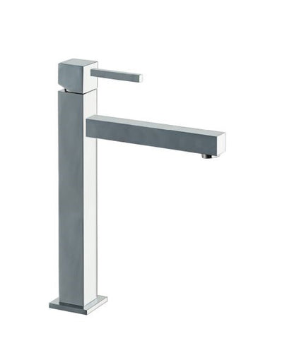 Quarzo - Monocomando lavabo prolungato con scarico a pressione