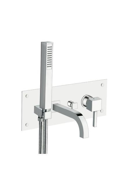 Quarzo - Monocomando vasca da incasso con duplex