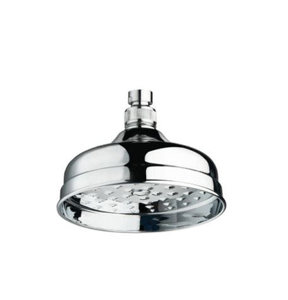 Shower & Wellness - Soffione vecchio stile in ottone di Ø150mm con varie rifiniture